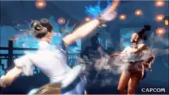 Chun-Li vs Cammy fight