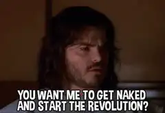 Jack Black You Want Me To Get Naked And Start The Revolution