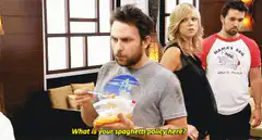 Charlie Day spaghetti policy