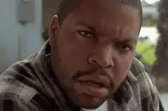 Ice Cube suspicious face