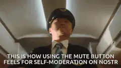 Pilot Mute Button Nostr
