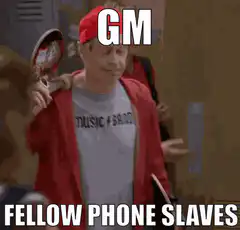 Steve Buscemi GM Fellow Phone Slaves