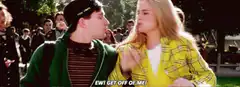 Janis Ian pushes away a guy
