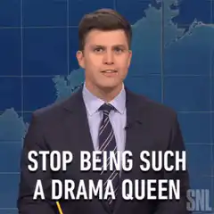 Colin Jost Stop Being Such a Drama Queen