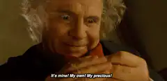 Bilbo Baggins It's Mine My Precious