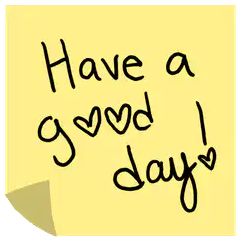Have a good day sticky note