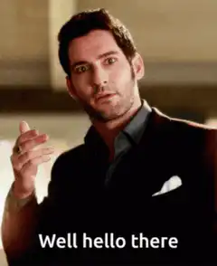Tom Ellis as Lucifer Well hello there
