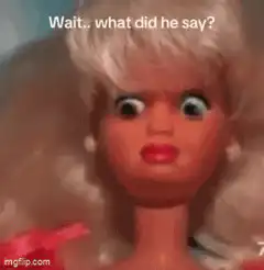 Barbara Bush Confused Barbie King Charles