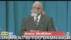 Jimmy McMillan The Rent Is Too Damn High