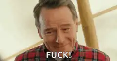 Bryan Cranston Fuck Reaction