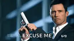 Excuse Me Gun Point