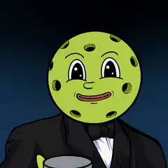 Moon man toasting with a drink