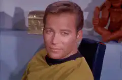 William Shatner nodding