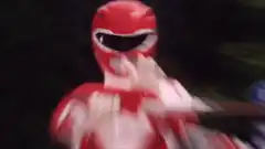 Power Rangers pose