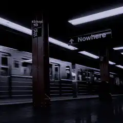 subway train at 38 st station