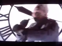 Man falls from clock tower