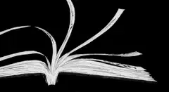 Open book pages flipping