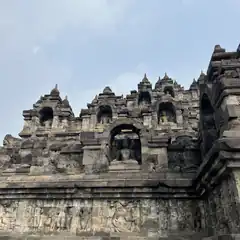 Buddha statue in stone temple