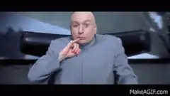 Dr. Evil thinking face