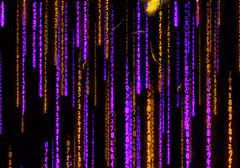 Matrix code with lightning
