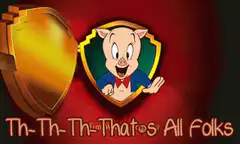 Porky Pig That's All Folks