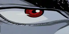 Guts eye close up