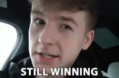 Still Winning Winking Meme