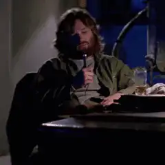 Homer Simpson singing karaoke