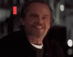 Jack Nicholson creepy smile