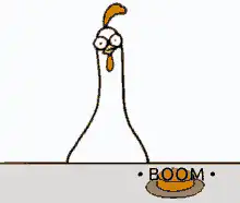 chicken explodes boom
