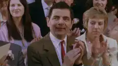 Mr. Bean facepalm at wedding