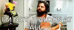 Zach Galifianakis I'm Not Jealous At All