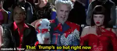 That Trump's so hot right now
