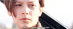 Edward Furlong sad face We're not gonna make it