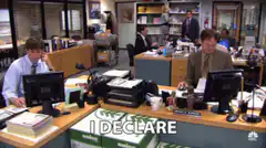 Michael Scott declares bankruptcy