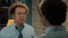 John C. Reilly slapping himself