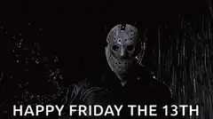 Jason Voorhees Happy Friday the 13th