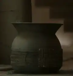 Baby Yoda rises from a pot