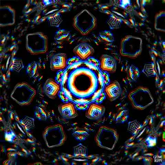 Psychedelic kaleidoscope animation