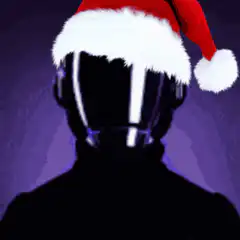 Daft Punk in Santa Hat
