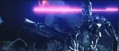 T-800 Terminator laser eye beam