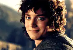 Frodo Baggins Smiling
