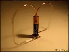 homopolar motor spinning