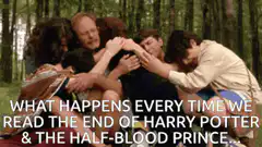 Harry Potter cast crying together