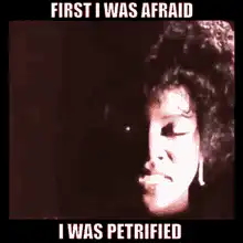 Whitney Houston I Was Petrified