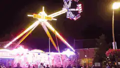 Dance Party ride at night