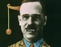 Adolf Hitler hypnotized scrolling