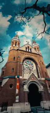 Budapest church time lapse
