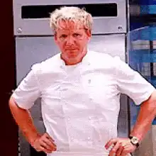 Gordon Ramsay angry face