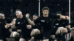 All Blacks performing the haka